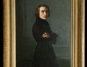 Henri lehmann - portrait de franz liszt (1811-1886), compositeur et pianiste - p1683 - musee carnavalet - 2