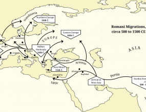 1 (1) HOW ROMANI MOVEMENT TO THE WEST CHANGED THEIR LANGUAGE